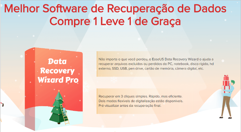 Perdeu dados no PC? Não se desespere! Conheça o EaseUS Data Recovery para recuperação de dados