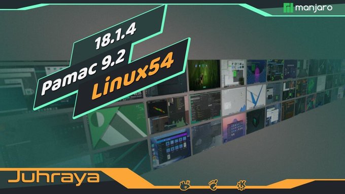 Manjaro 18.1.4 chega com Kernel 5.4