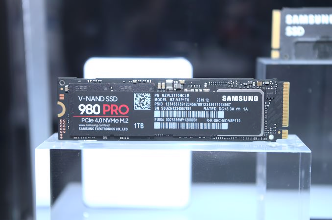 SSD Samsung 980 PRO PCIe 4.0 foi visto na CES 2020