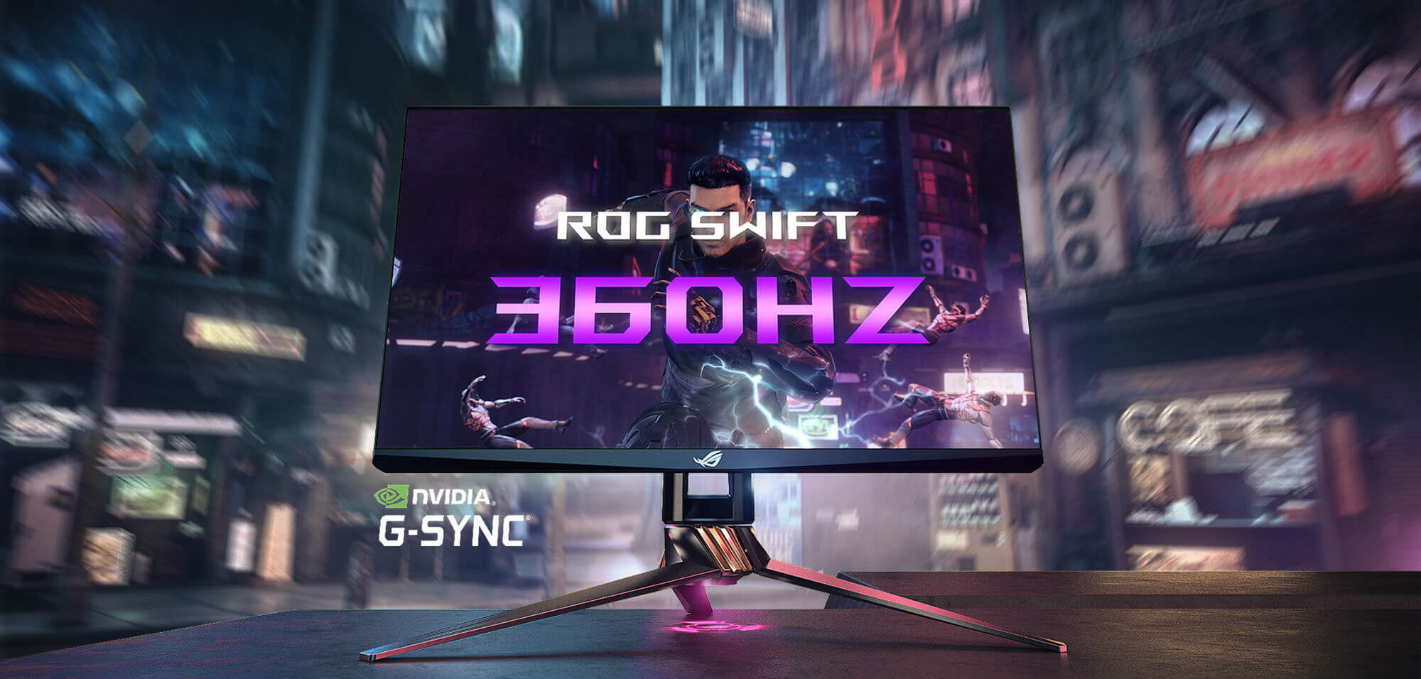 O Asus ROG Swift 360 Hz é o monitor mais rápido do mundo