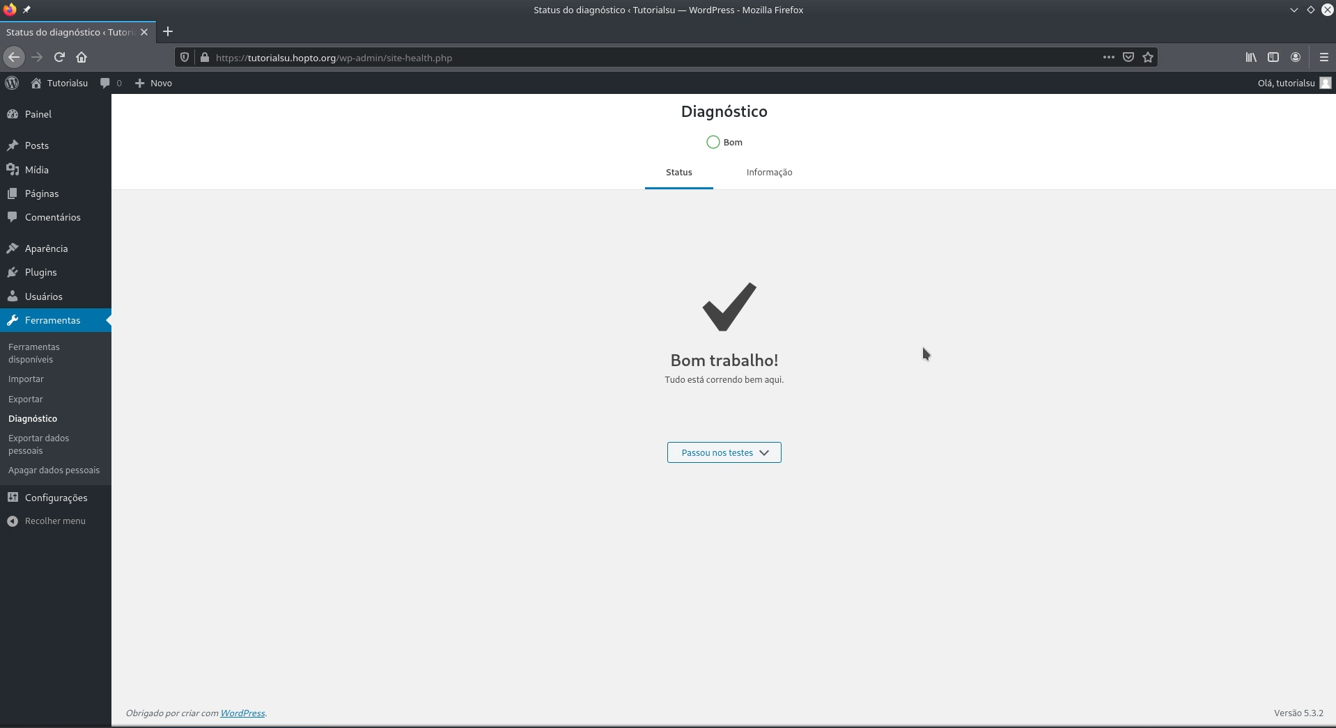 Assista a como criar um Cloud com Wordpress