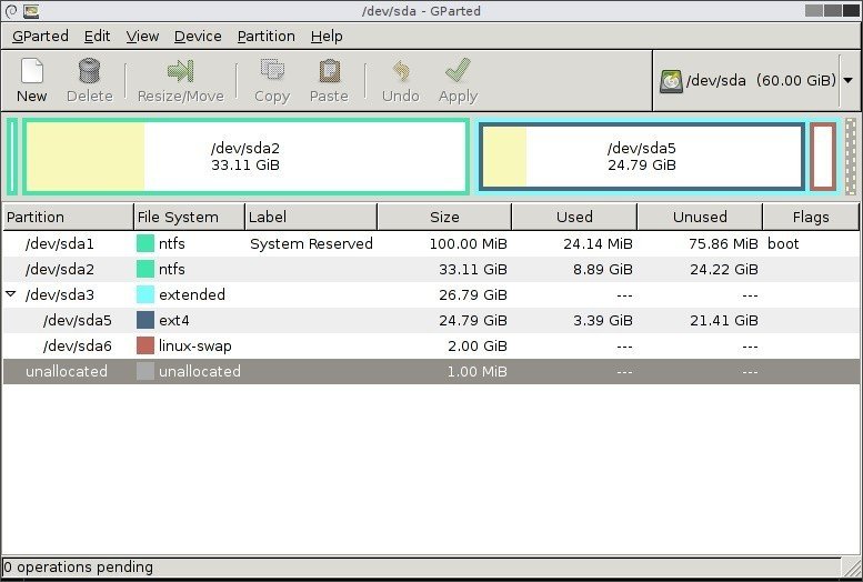 Editor de partições de código aberto 1.1 GParted está disponível com vários aprimoramentos, correções