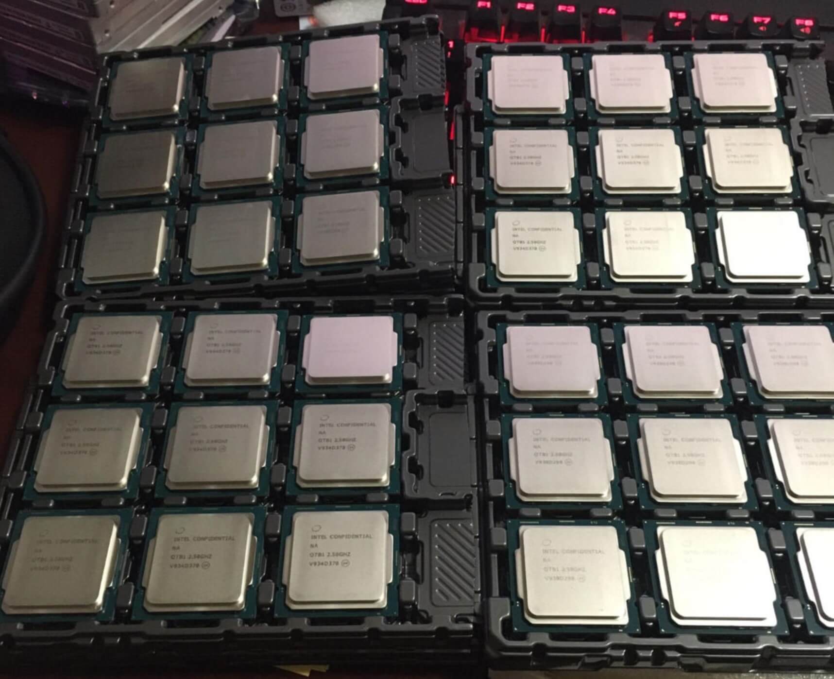 Os processadores de 10ª geração da Intel não foram anunciados, mas estão à venda