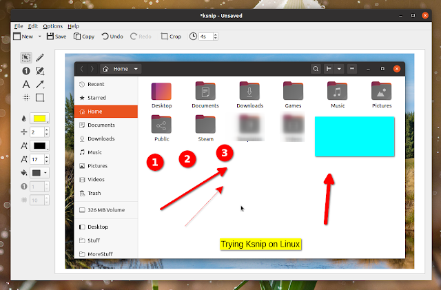 Lançado o software de captura de tela Ksnip 1.6.0