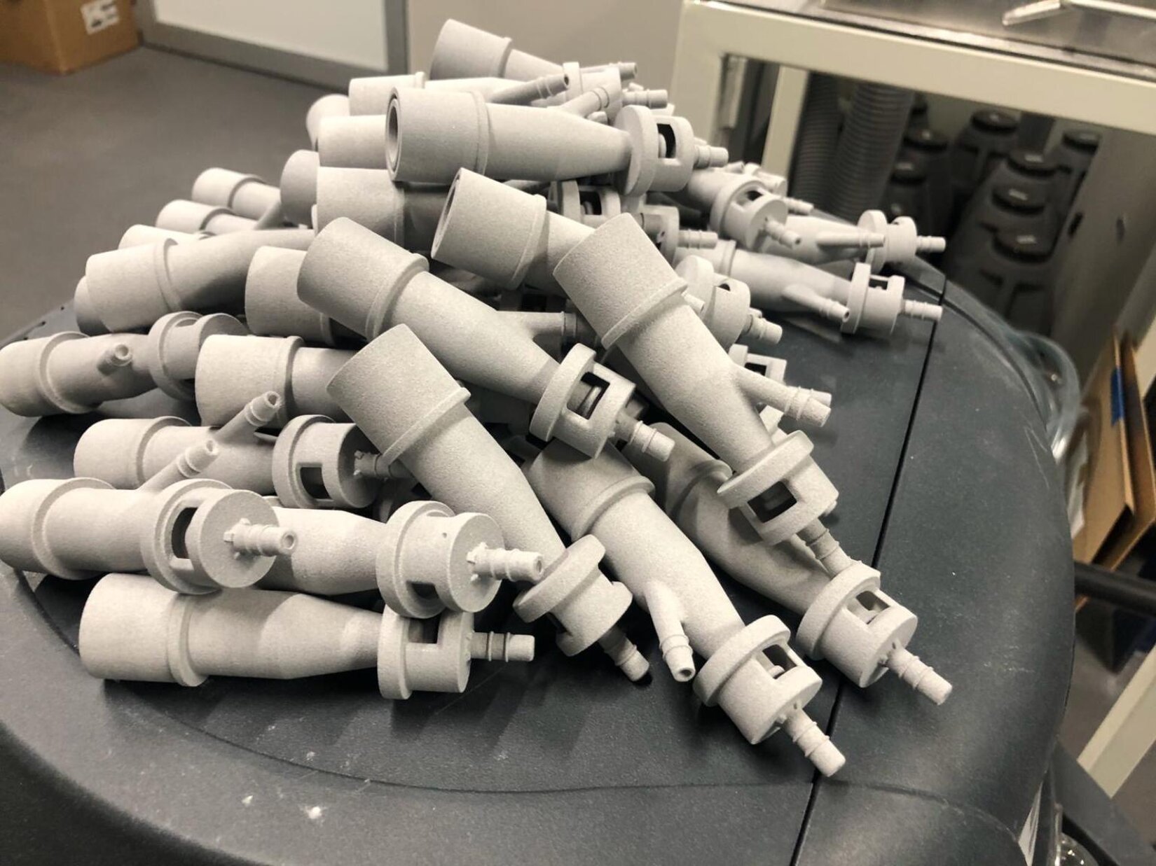 Impressão 3D salvou vidas na Itália