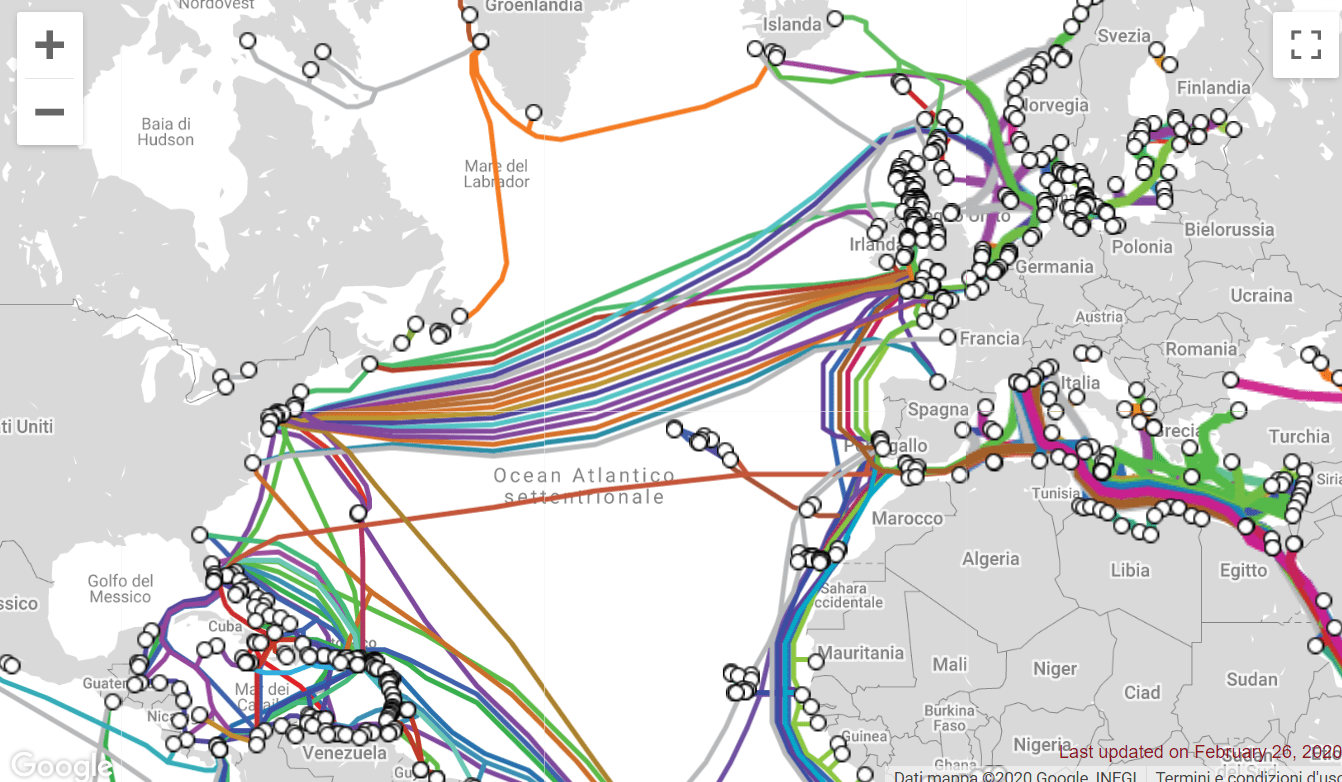 Espiões russos estão tentando grampear cabos submarinos transatlânticos