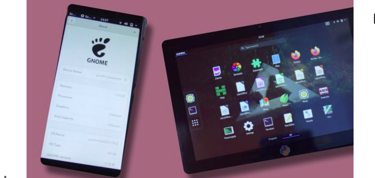 “PinePhone” e “PineTab” já executam o mais recente GNOME 3.36