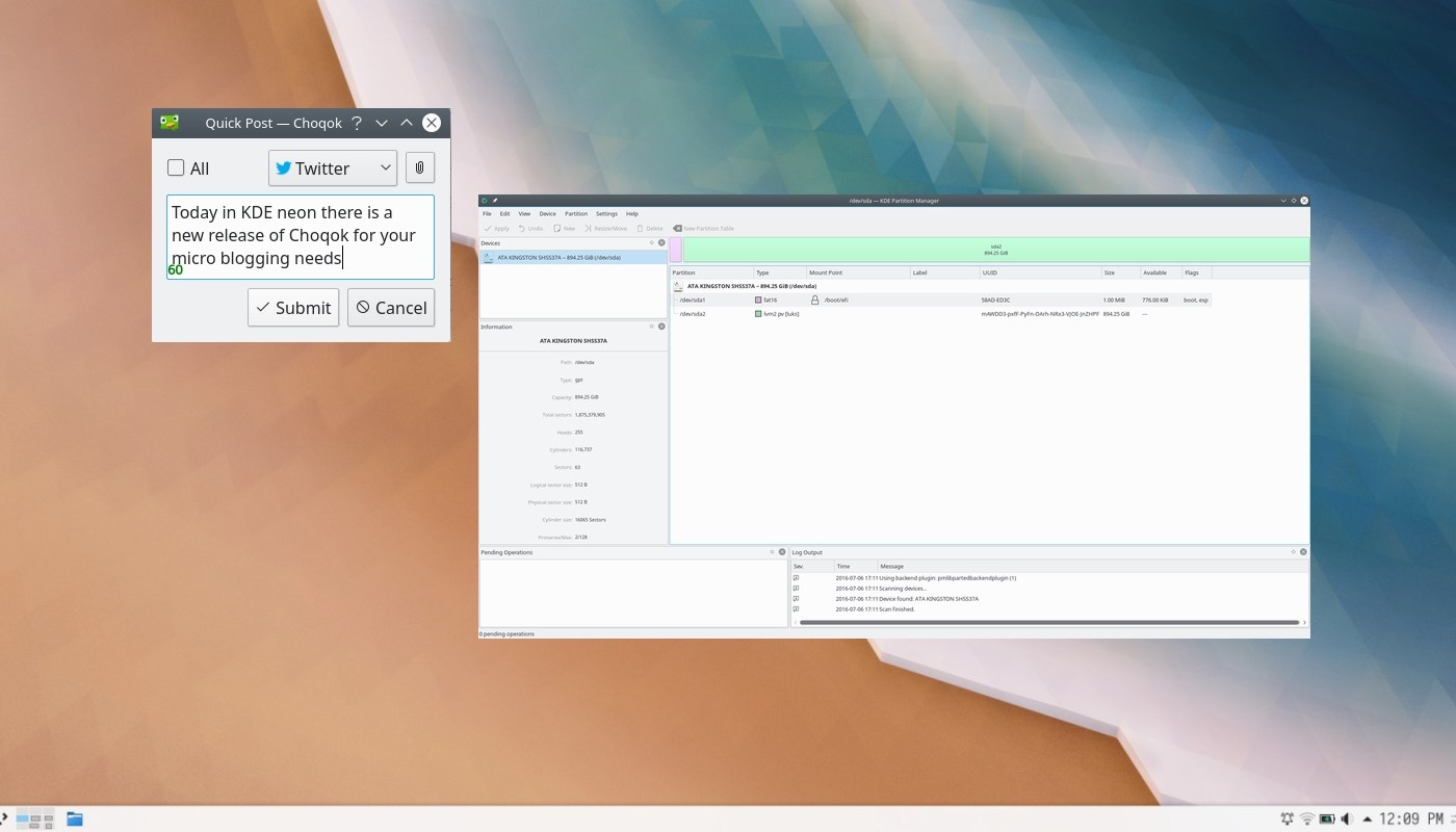 KDE lança atualização de aplicativos de março de 2020