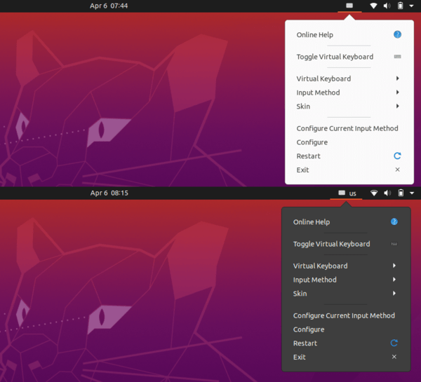 Como ativar os menus escuros do Gnome Shell no Ubuntu 20.04