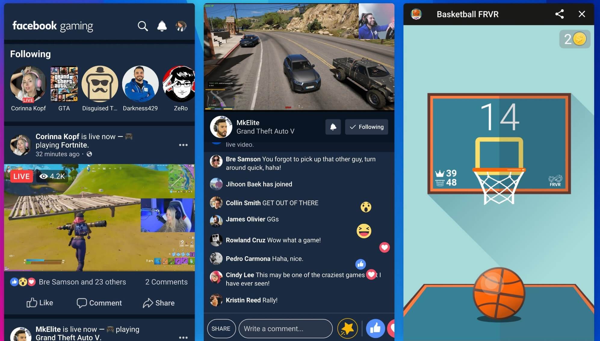 Facebook lança aplicativo dedicado a streaming de jogos