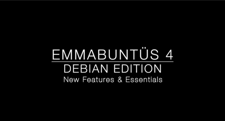 Lançado o Emmabuntüs Debian Edition 4 Alpha 1