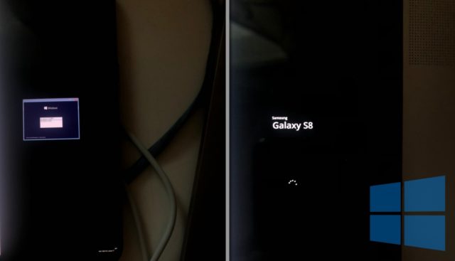 Desenvolvedores instalam o Windows 10 no Galaxy S8 e Mi 6