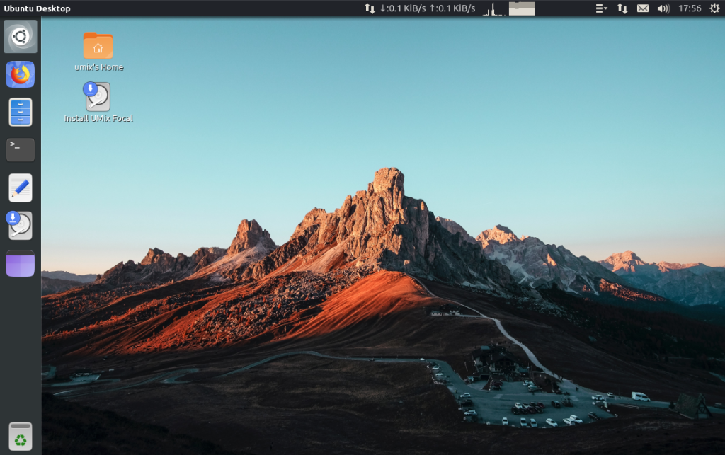 UMix 20.04 é uma distro baseada no Ubuntu 20.04 com Unity e MATE Desktop