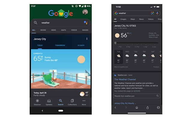 Aplicativo de pesquisa do Google finalmente ganha um modo escuro