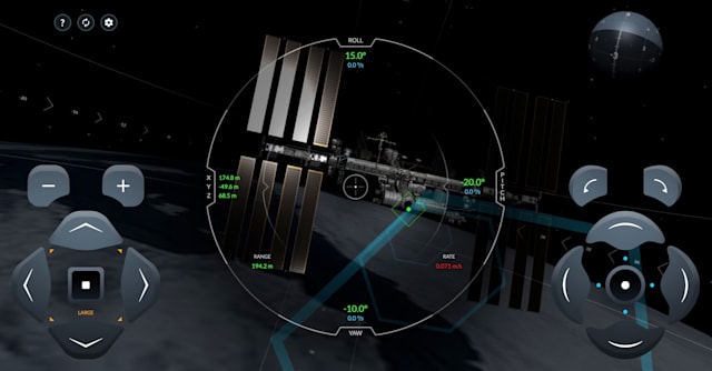 Simulador da Crew Dragon da SpaceX mostra como é atracar na ISS