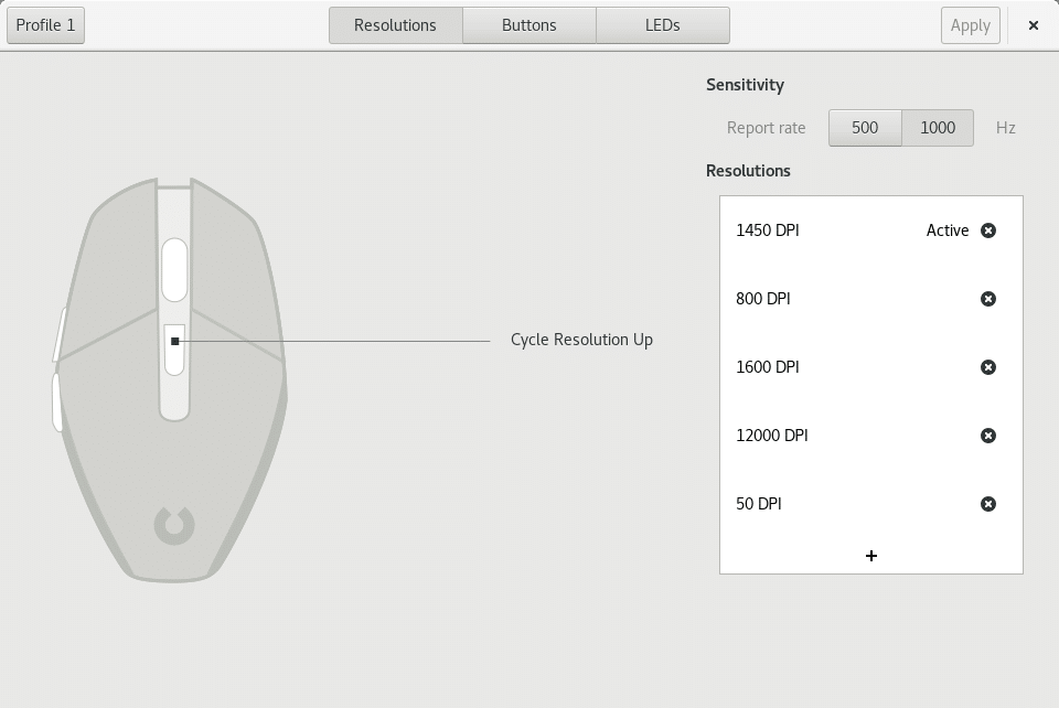 Configure o mouse para jogos no Linux via interface gráfica usando o Piper