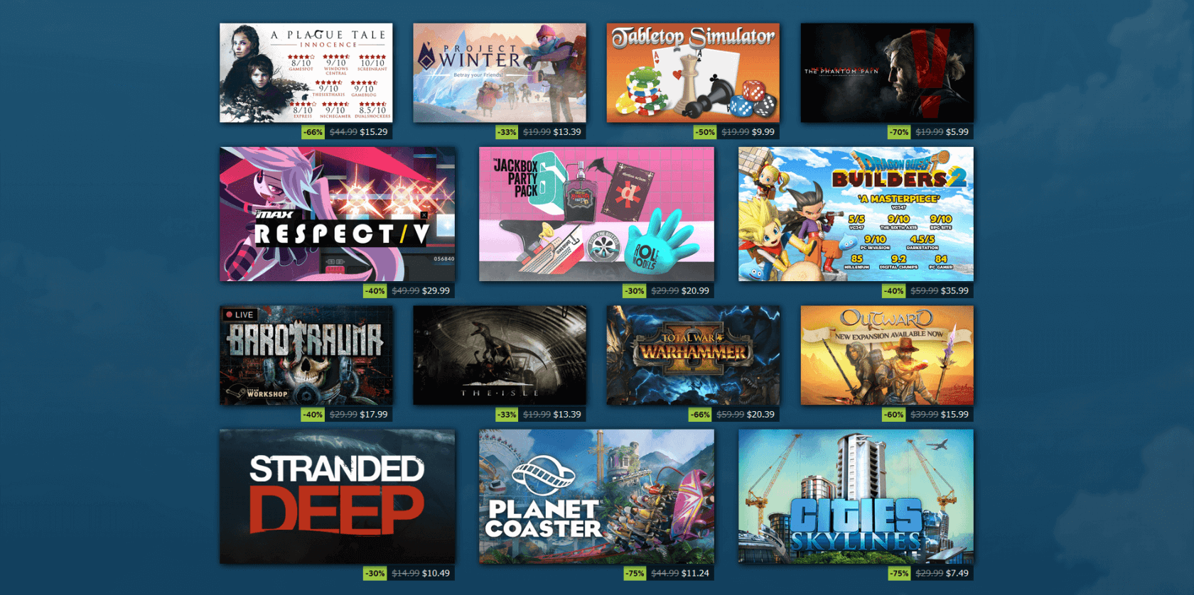Promoção anual da Steam oferece uma economia considerável em milhares de jogos