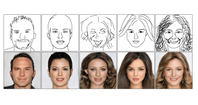 Inteligência artificial consegue transformar esboços simples em retratos fotográficos detalhados