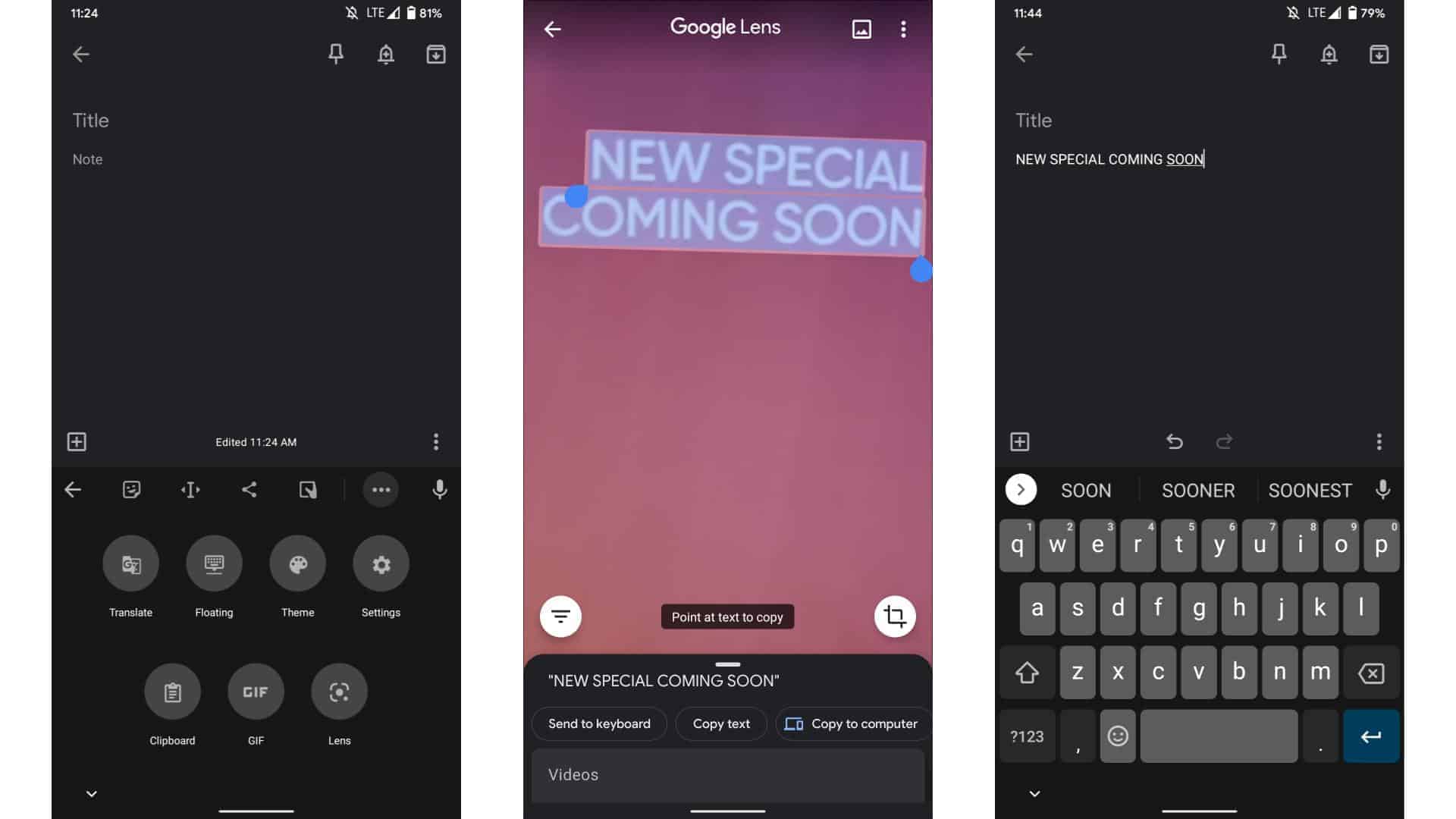 Integração ao Google Lens está disponível no Gboard