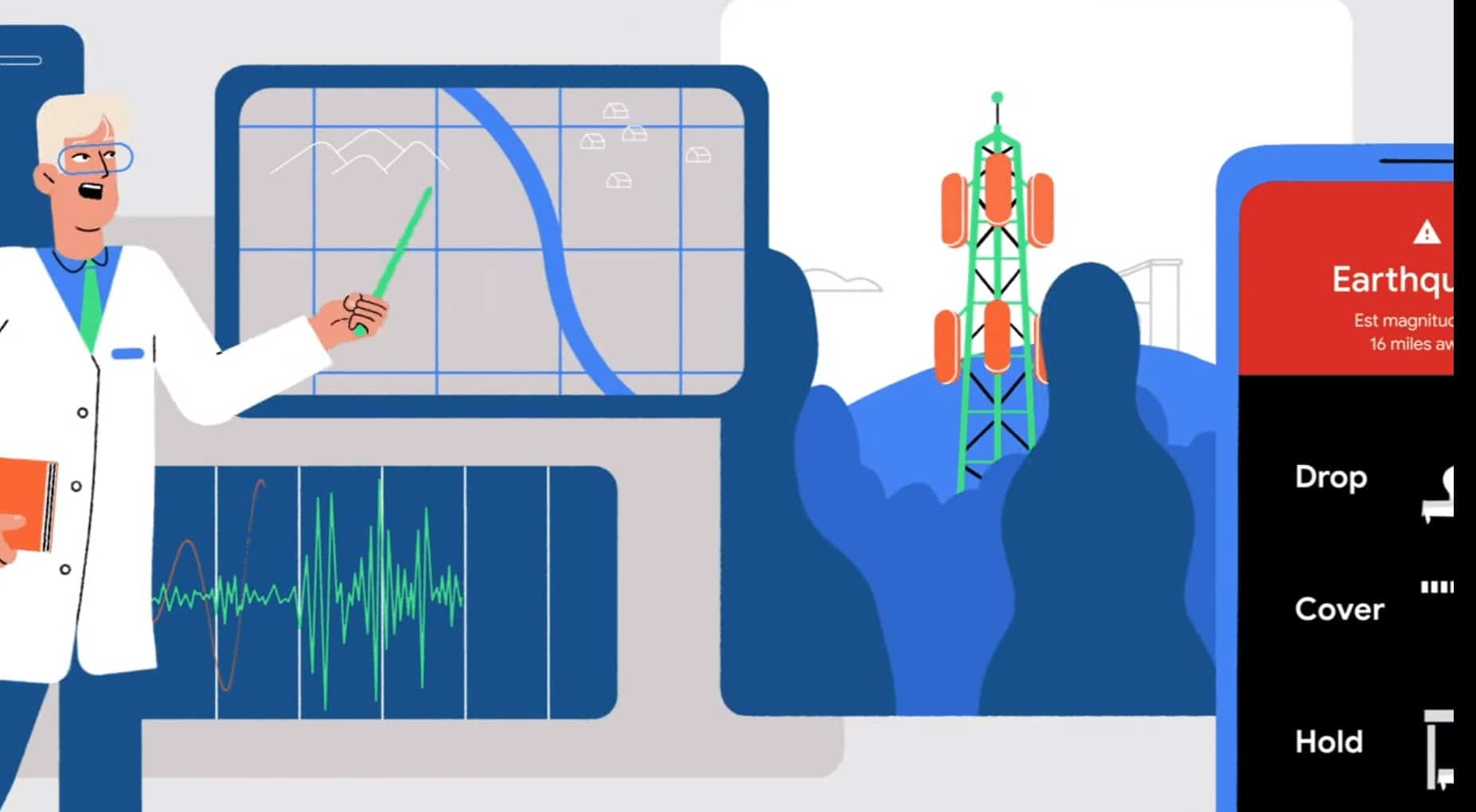 Google usará smartphones Android como dispositivos de detecção de terremotos