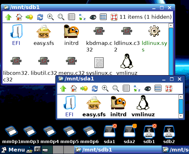 Lançado EasyOS 2.5 com um novo jogo