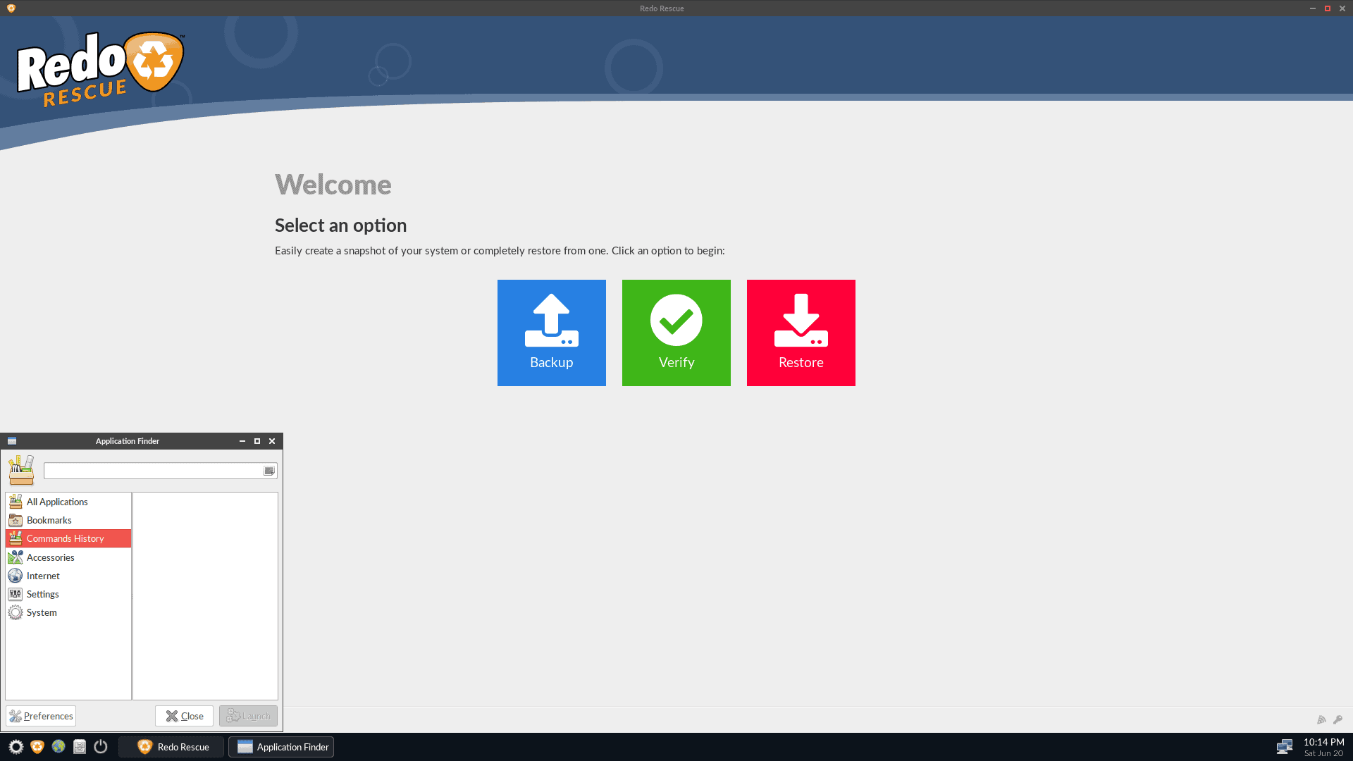 Redo Rescue Backup e Recovery Live System lança nova versão com suporte de compartilhamento NFS
