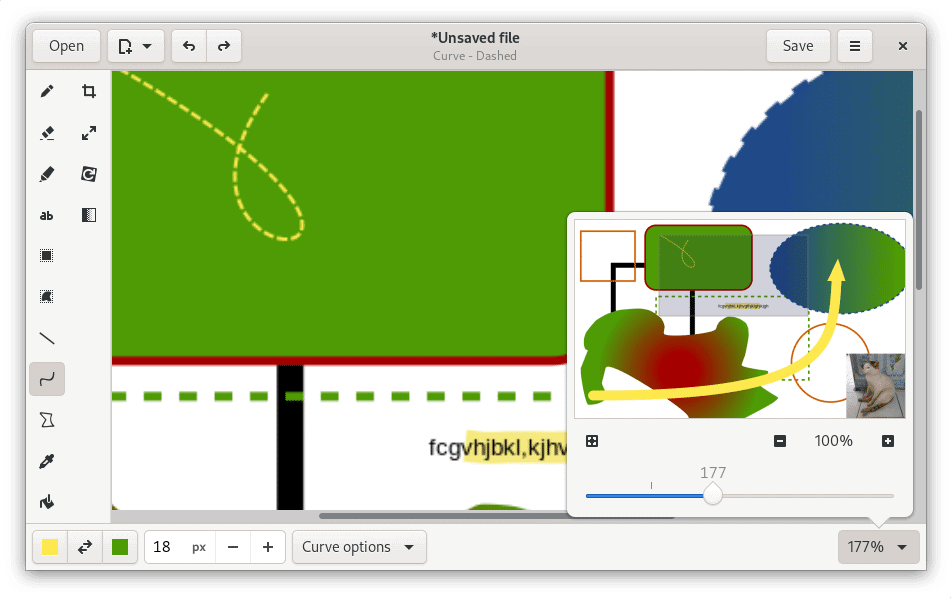 Drawing: um editor de imagens simples para Linux