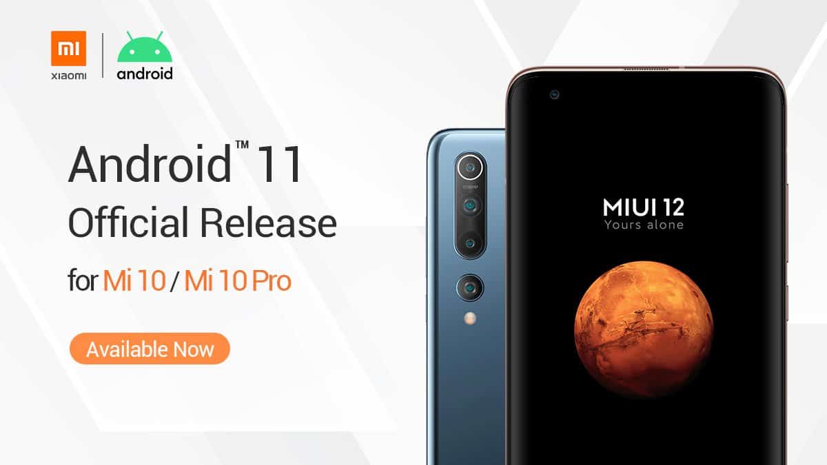 Xiaomi anuncia primeiro lote a receber a atualização MIUI 12 do Android 11