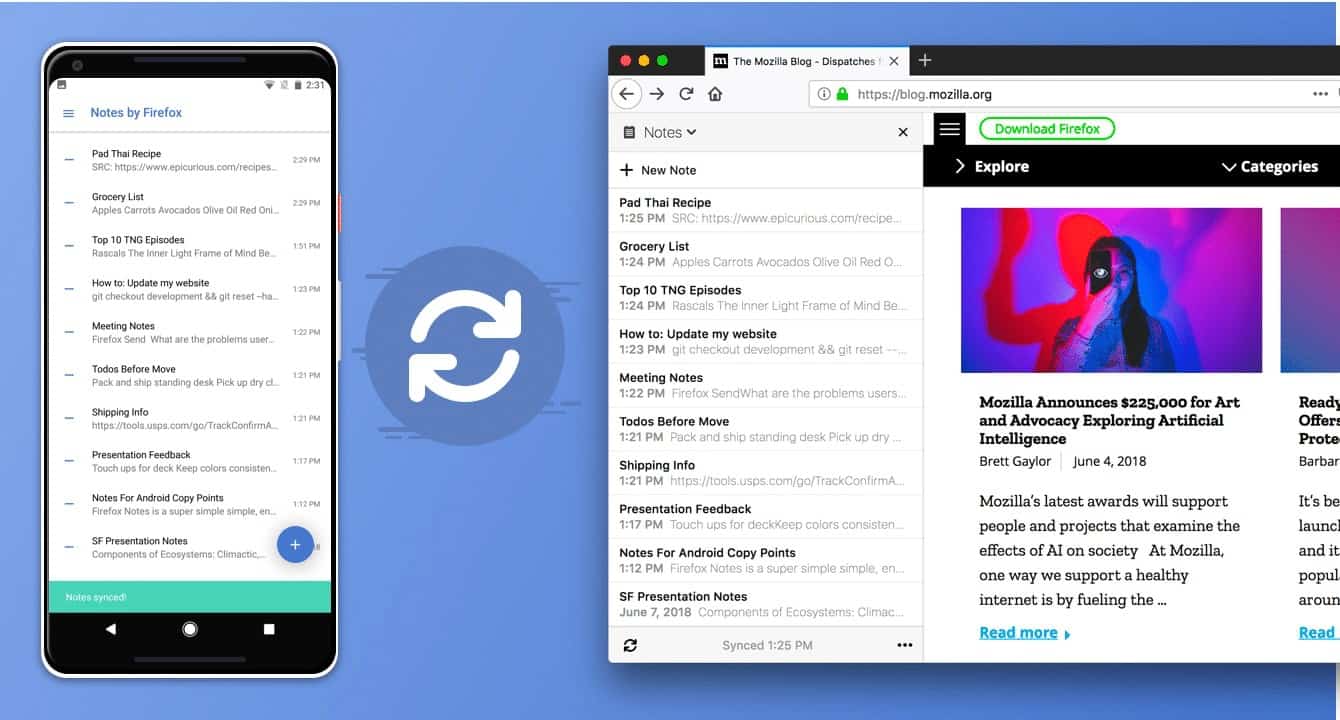 Mozilla descontinua o Firefox Send e o Firefox Notes