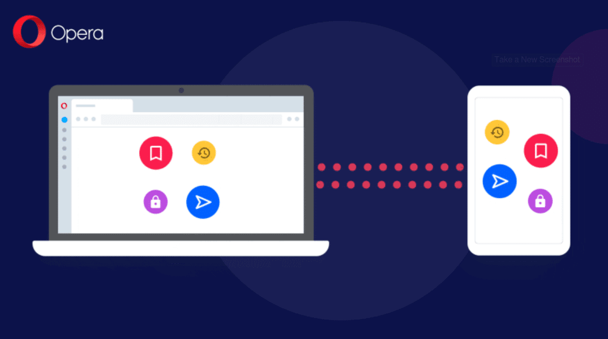 Opera usa código QR para sincronizar dados entre os navegadores do PC e do Android
