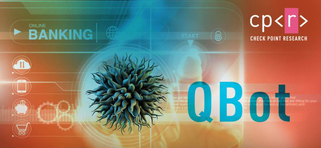 Nova versão do Qbot aparece pela primeira vez na lista de malware da Check Point Software Technologies