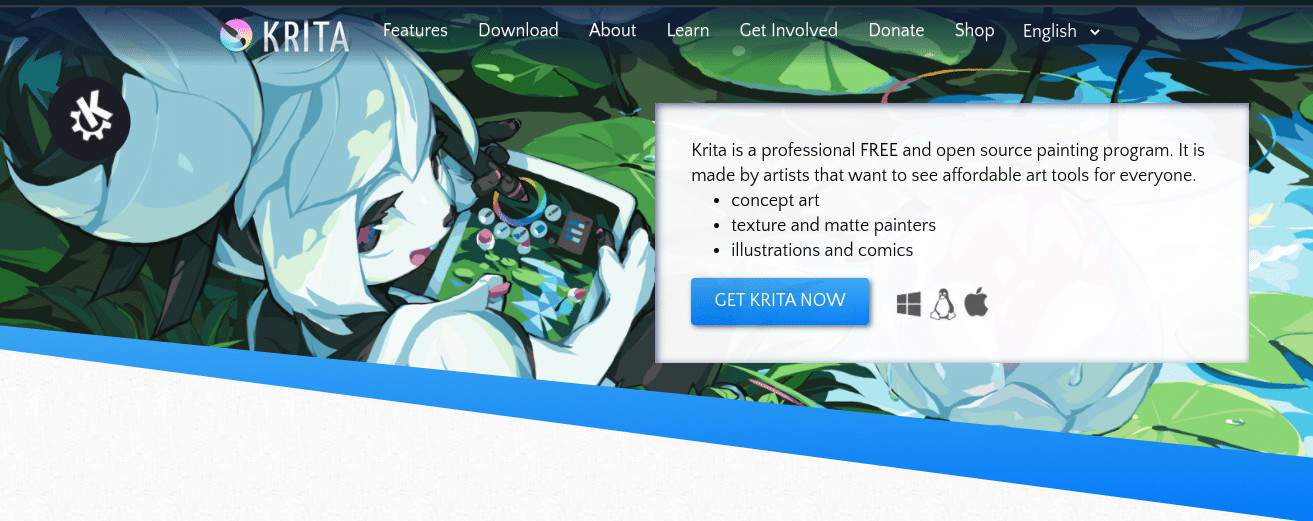 Krita 4.4 Beta traz melhorias para camadas de preenchimento