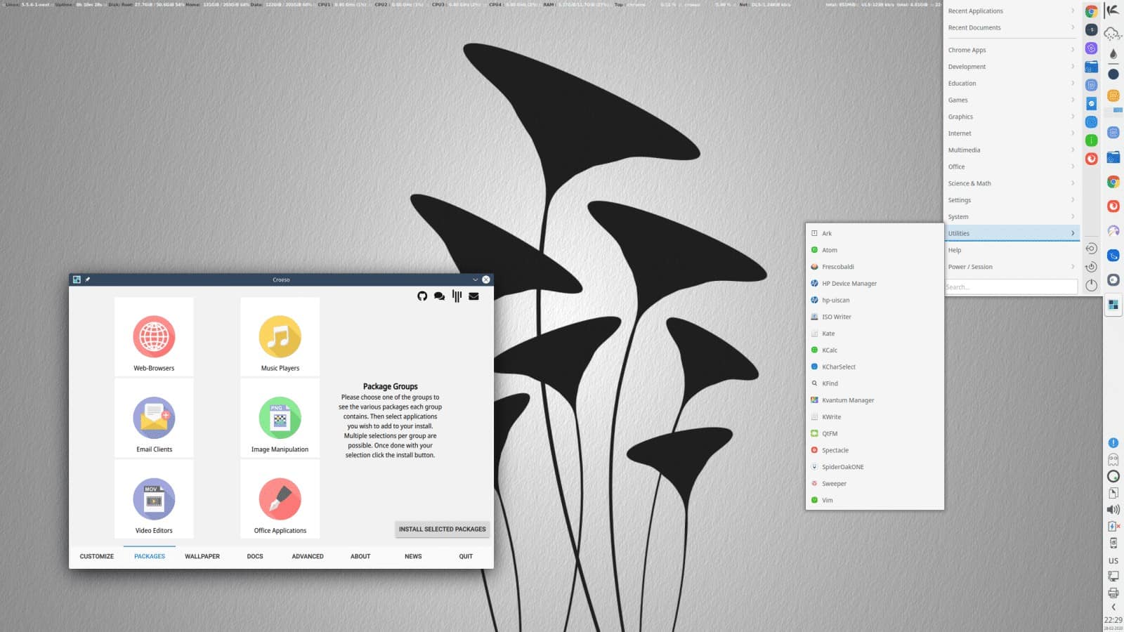 KaOS Linux lança primeira atualização de ISO em 2021 e adiciona o kernel Linux 5.10 LTS e Qt 6