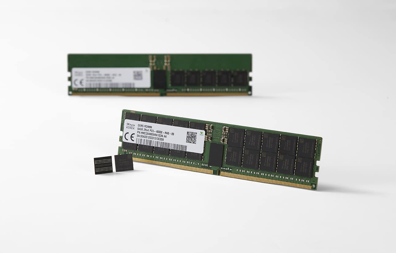 SK Hynix lança os primeiros módulos DRAM DDR5