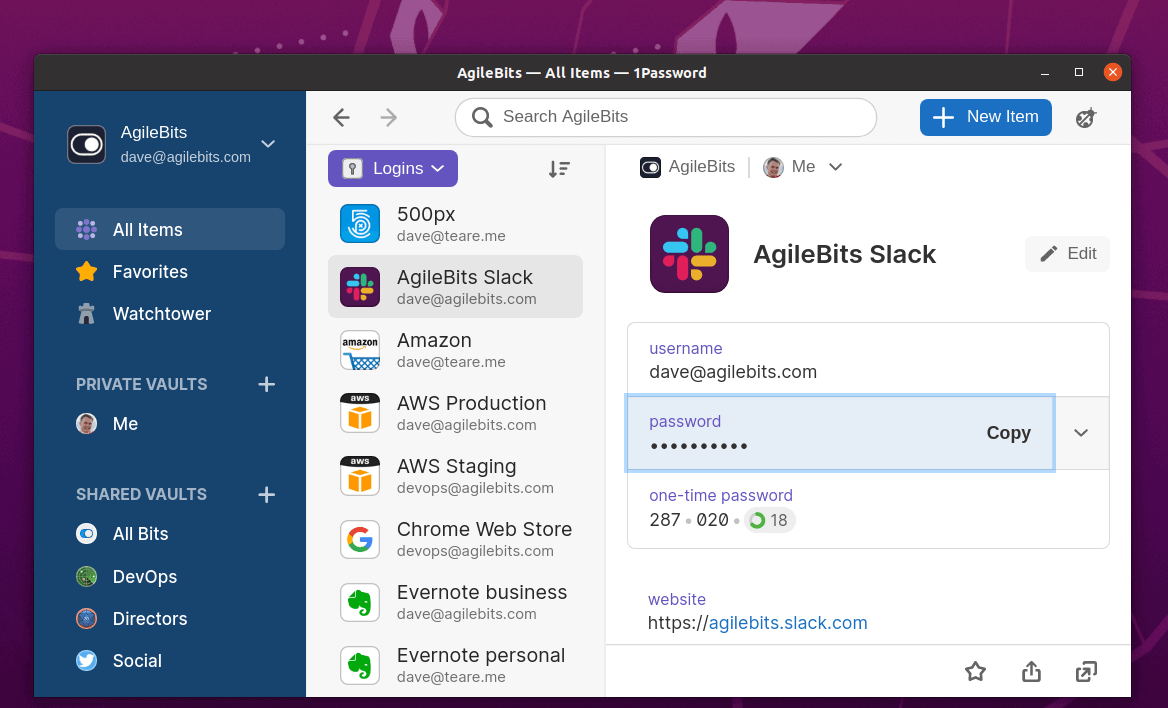 Aplicativo Linux 1Password agora está em beta