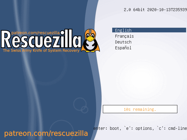 Lançado Rescuezilla 2.0 com grandes mudanças