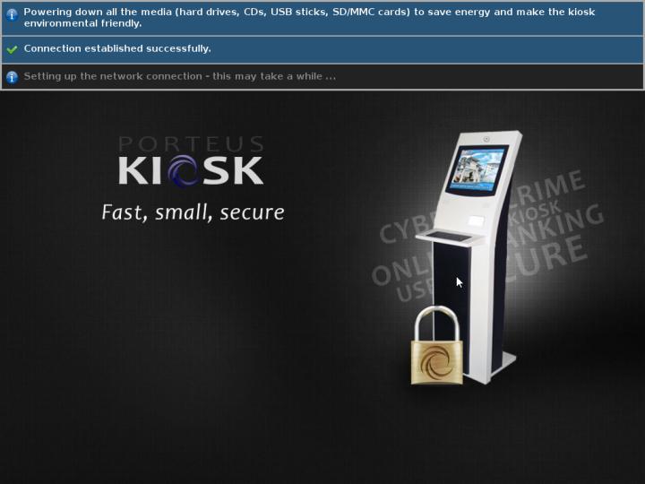 Distribuição Porteus Kiosk 5.1 adiciona suporte para PCs HP baseados em EFI