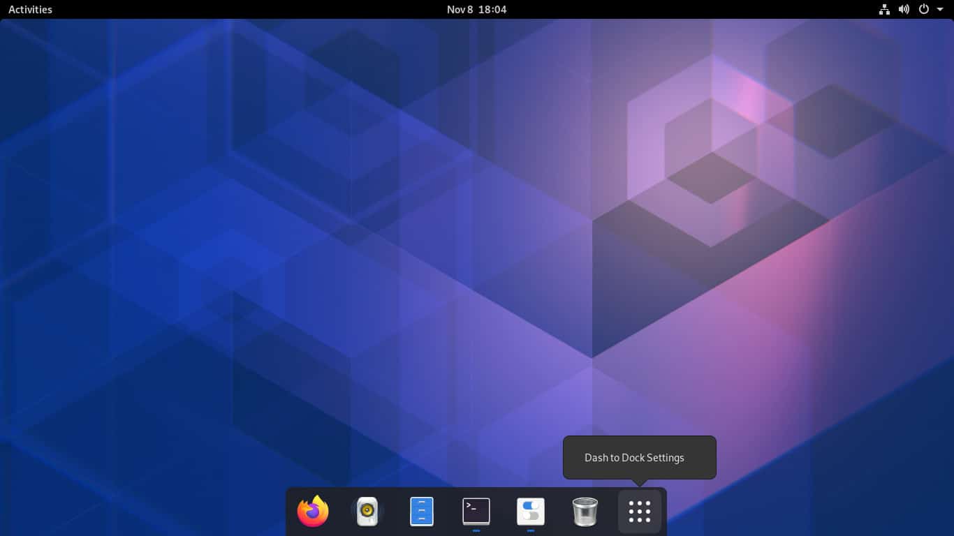 Lançada extensão GNOME Dash To Dock 69