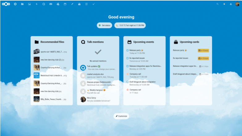 Nextcloud Hub 20 chega com melhorias de integração e otimização