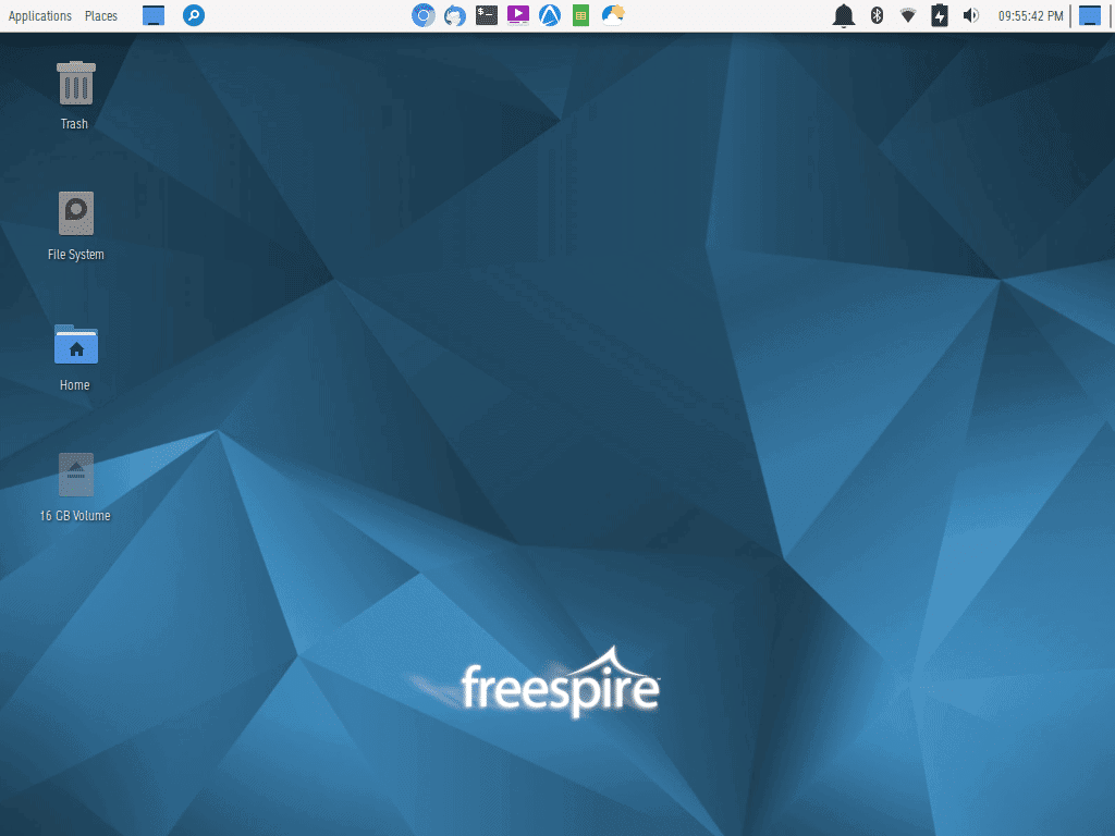 Freespire 7.0 vem com desktop Xfce
