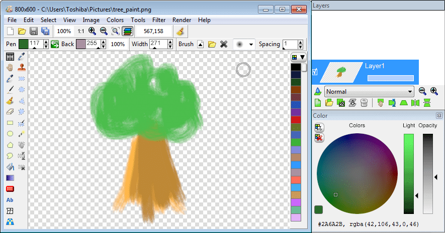Edite e manipule imagens e capturas de tela com o LazPaint