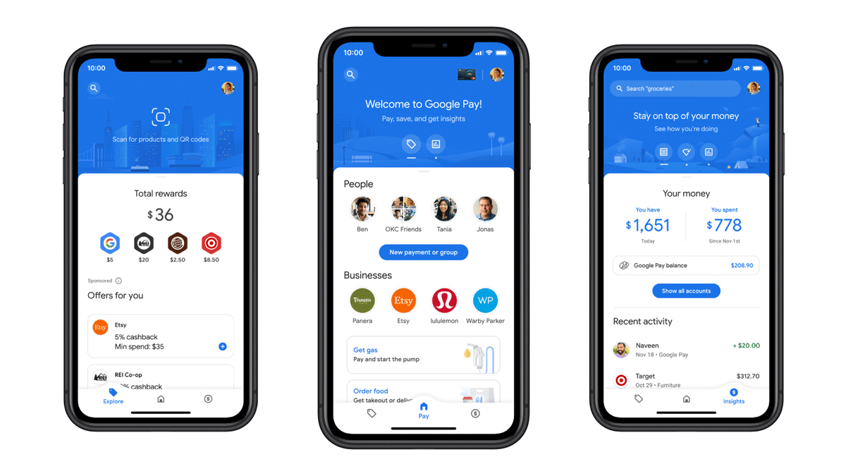Google lança app reformulado do Google Pay