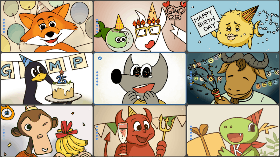 GIMP completa 25 anos