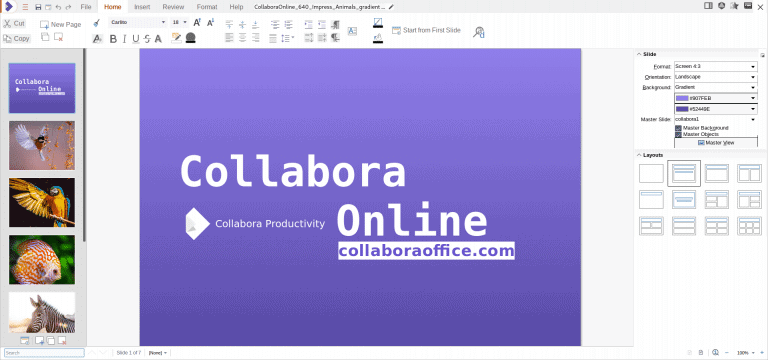 Collabora Online 6.4 Office Suite ganha nova aparência