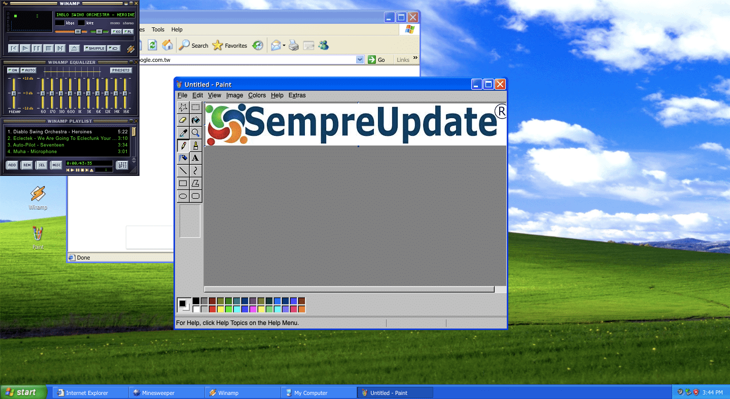 WinXP Windows XP in React