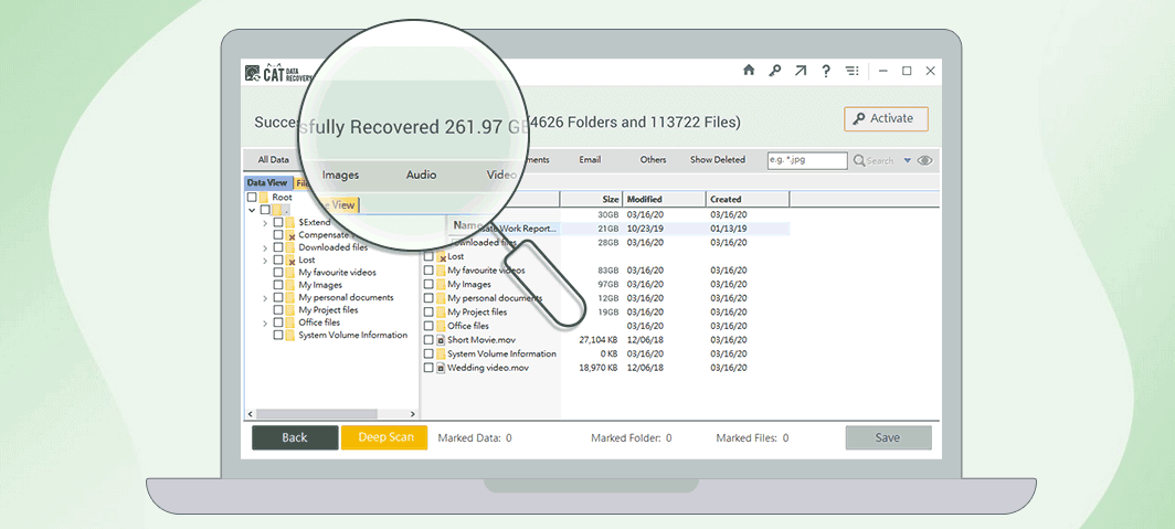 Recupere dados do HD com o CAT Data Recovery