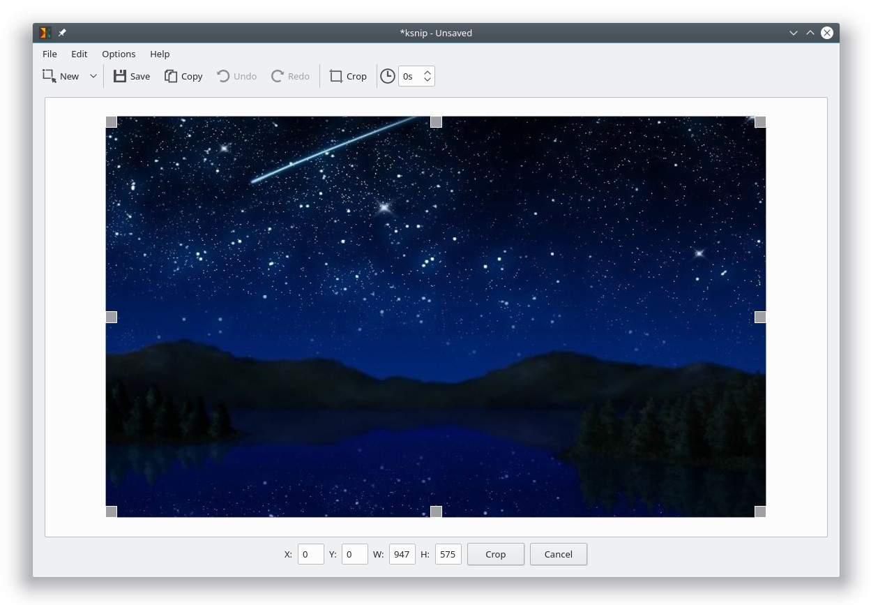 Ferramenta de captura de tela Ksnip foi atualizada para a versão 1.8.0