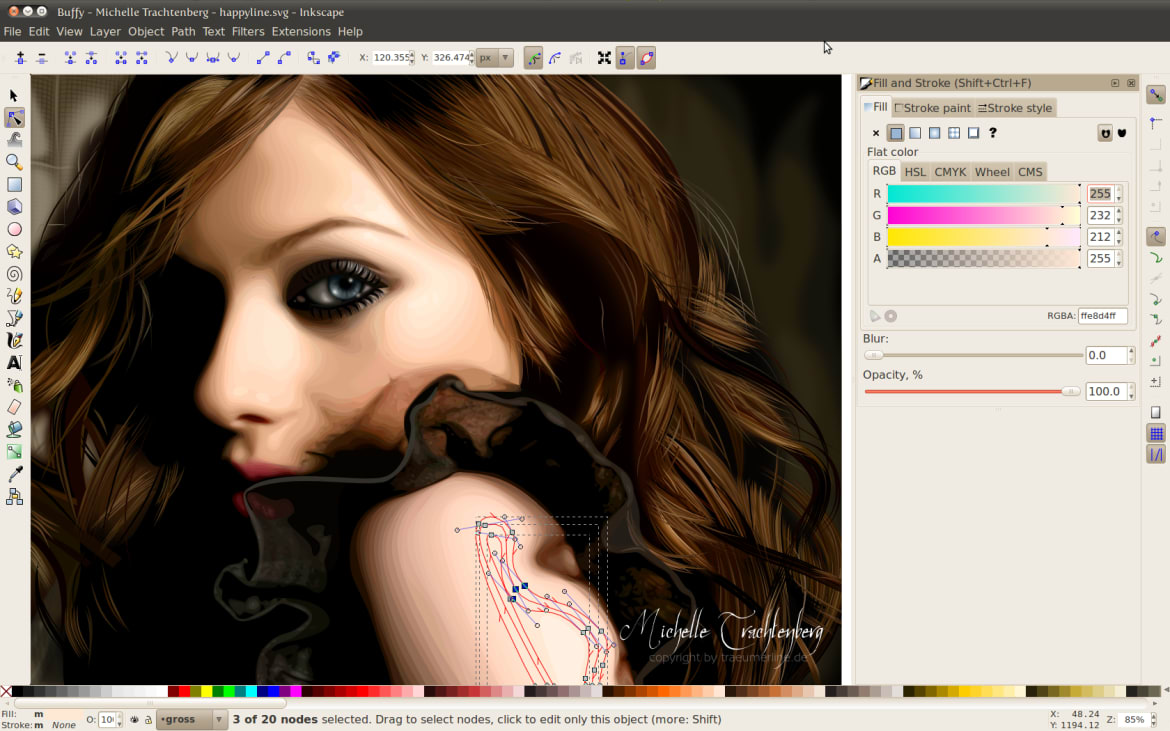 Como instalar o Inkscape, um editor de gráficos vetoriais, no Ubuntu, Linux Mint, Fedora, Debian 1 como-instalar-o-inkscape-um-editor-de-graficos-vetoriais-no-ubuntu-linux-mint-fedora-debian