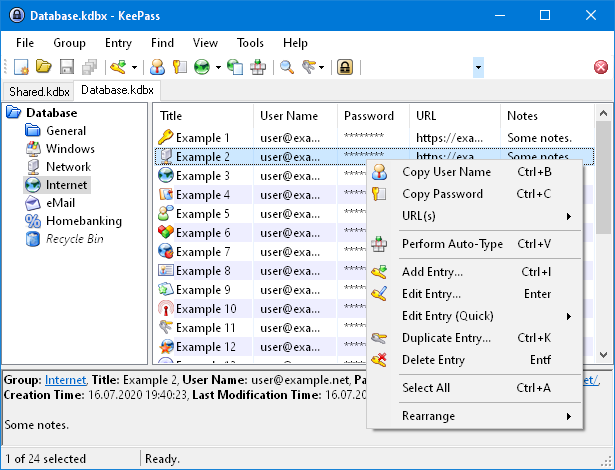 Lançado KeePass 2.47 com novos recursos e melhorias