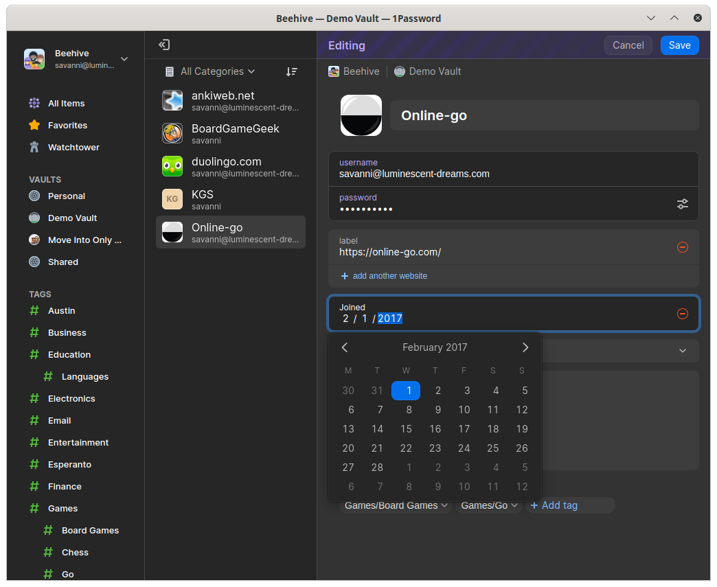 Lançado 1Password 0.9.8 beta para Linux